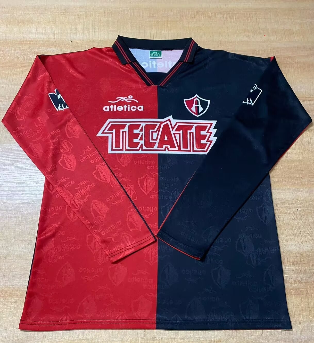 AAA Quality Atlas 95/96 Home Long Soccer Jersey